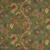 green botanical printed fabric from iLiv