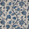 blue botanical printed fabric from iLiv