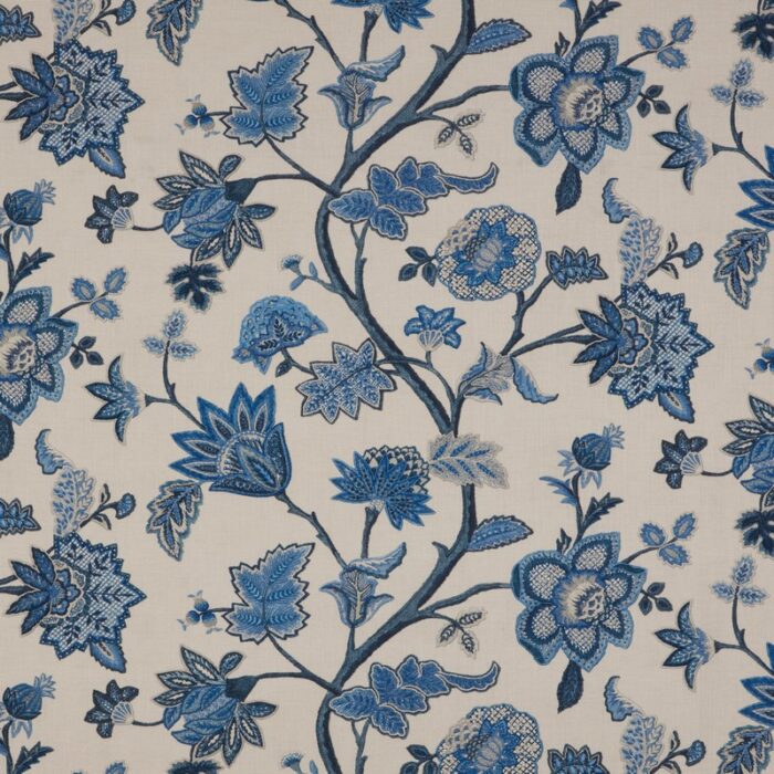 Chanderi Fabric - Sapphire swatch