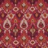 red traditional printed fabric from iLiv