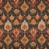 brown traditional printed fabric from iLiv