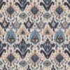 blue traditional printed fabric from iLiv