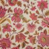 red botanical printed fabric from iLiv