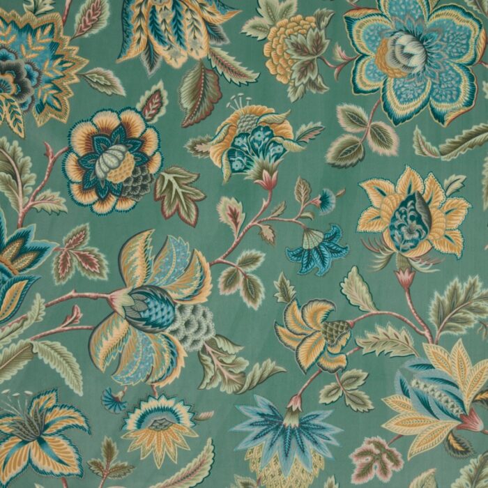 Sarita Velvet Fabric - Malachite swatch