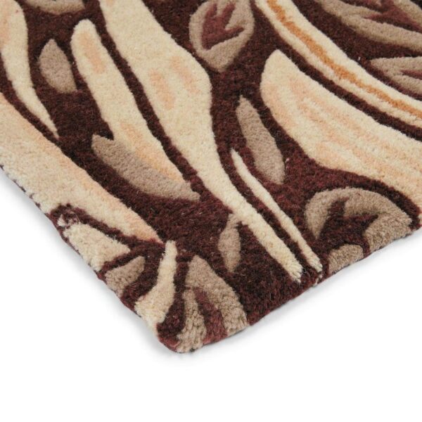 William Morris & Co Pimpernel Rug Aubergine (Select Size) by William Morris & Co Pimpernel Rug Aubergine (Select Size) from