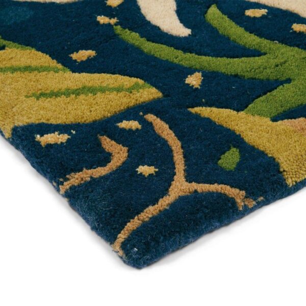 William Morris & Co Seaweed Rug Ink (Select Size) by William Morris & Co Seaweed Rug Ink (Select Size) from