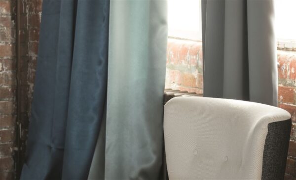 Satinato Fabric - Mist by Satinato Fabric - Mist from