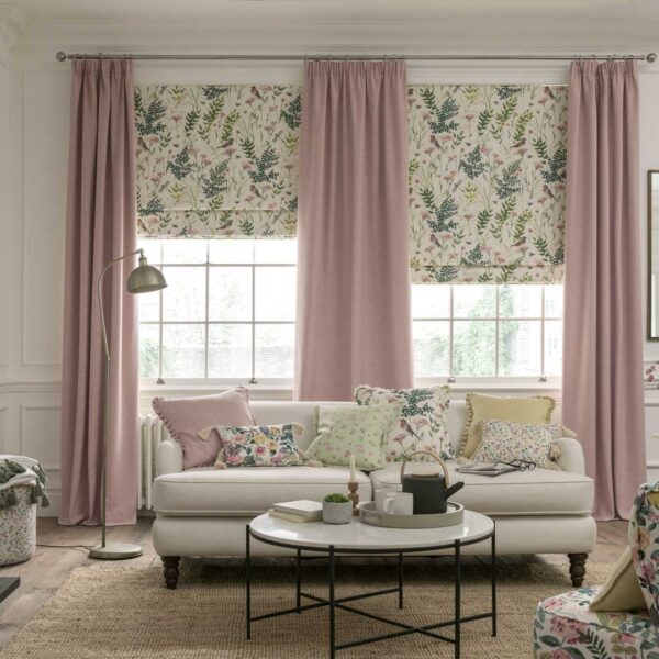 Dotty Fabric - Rose from