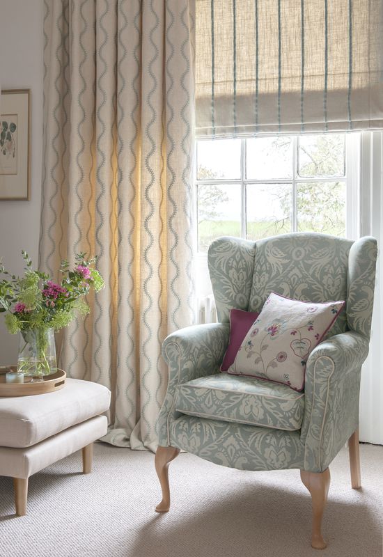Knowsley Fabric - Ivory by Knowsley Fabric - Ivory from