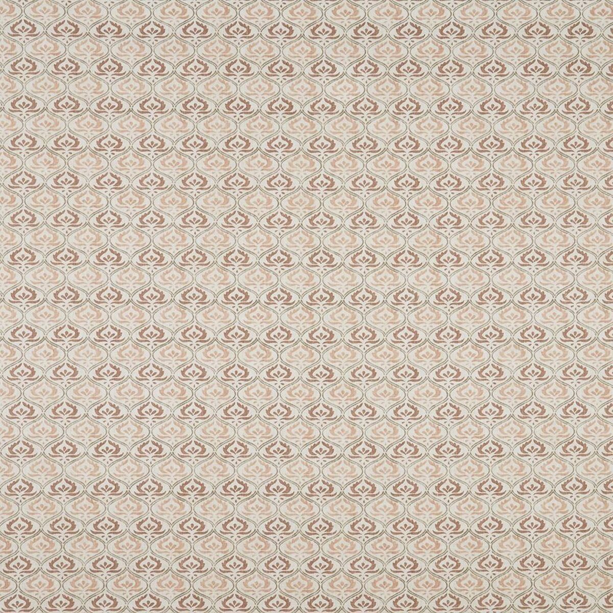 Pushkar Fabric - Wildrose by blue botanical cotton fabric from iLiv