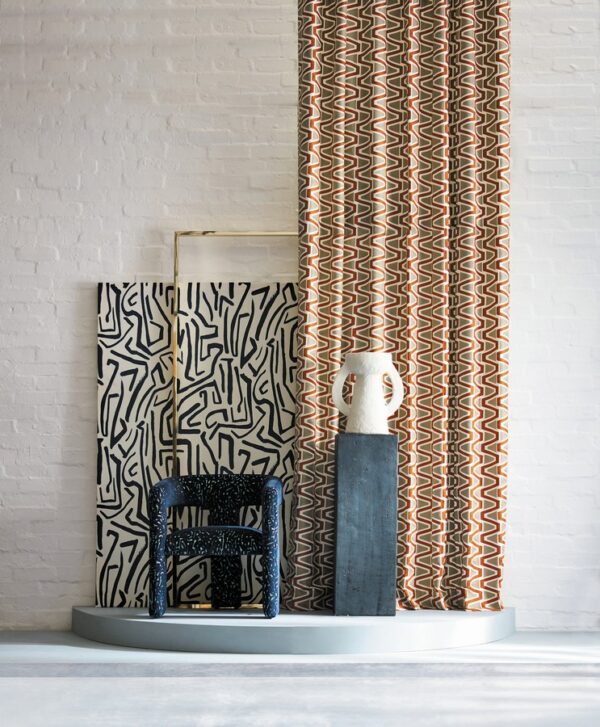 Lyrical Fabric - Black Earth from