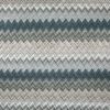 blue geometric jacquard fabric from Black Edition