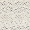 white geometric jacquard fabric from Black Edition