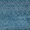 blue geometric jacquard fabric from Black Edition