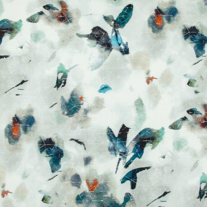 Orimono Fabric - Peacock swatch