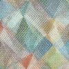 multicolour geometric jacquard fabric from Black Edition