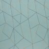 blue geometric jacquard fabric from Black Edition