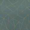 blue geometric jacquard fabric from Black Edition