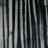black-grey striped velvet-chenille fabric from Black Edition