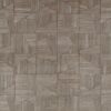 brown geometric velvet-chenille fabric from Black Edition
