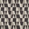 black-grey geometric jacquard fabric from Black Edition