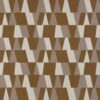 brown geometric jacquard fabric from Black Edition