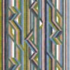 blue striped printed fabric from Christian Lacroix