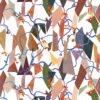 multicolour geometric cotton fabric from Christian Lacroix