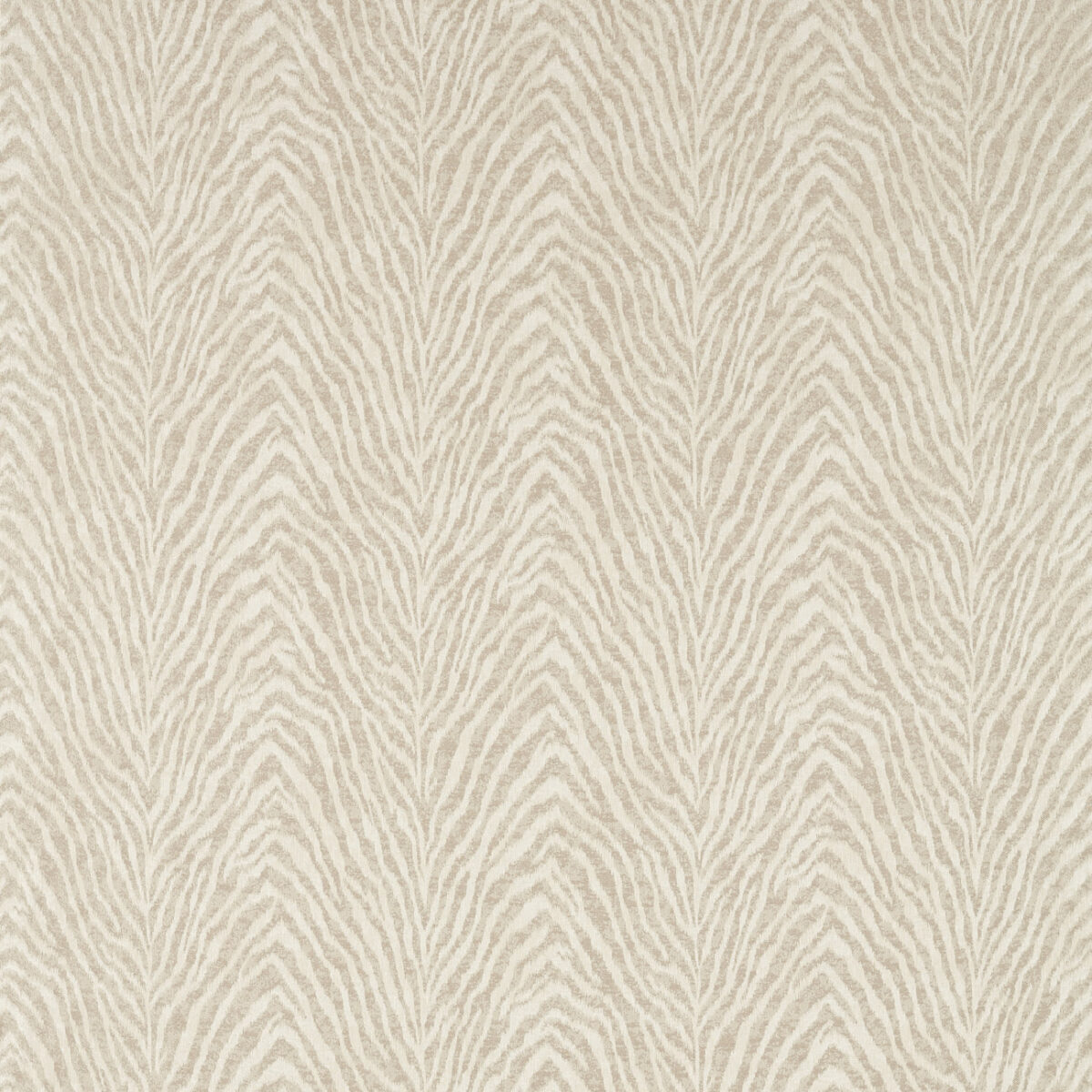 Manda Fabric - Linen by neutral animal jacquard fabric from Clarke & Clarke