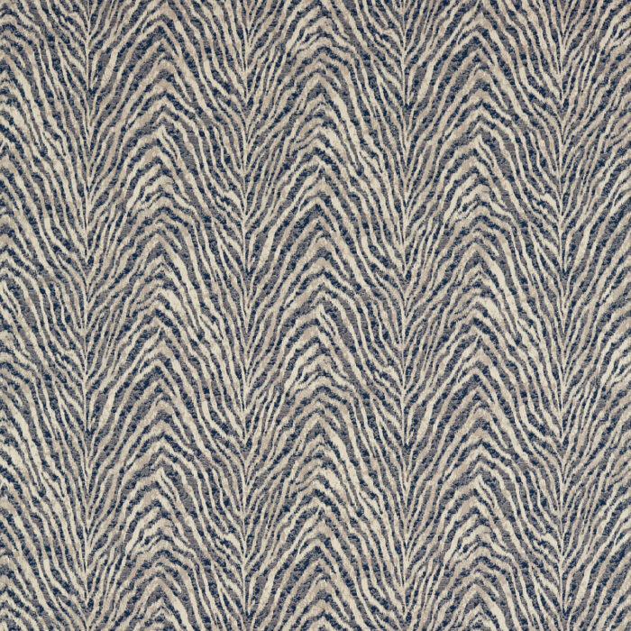 Manda Fabric - Midnight / Linen swatch