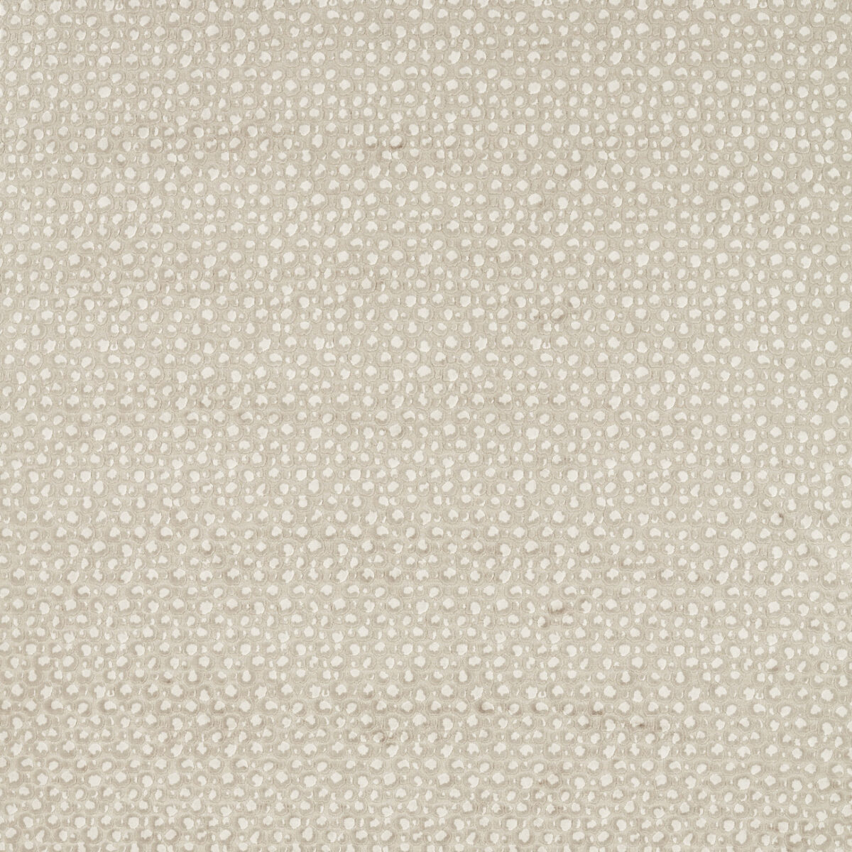 Pokot Fabric - Linen by neutral spotted velvet-chenille fabric from Clarke & Clarke