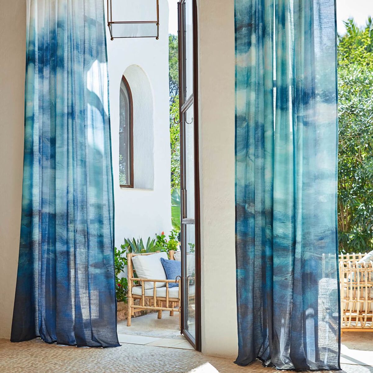 Nairobi Fabric - Azure from