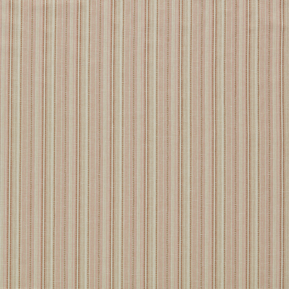 pink striped woven fabric from Clarke & Clarke