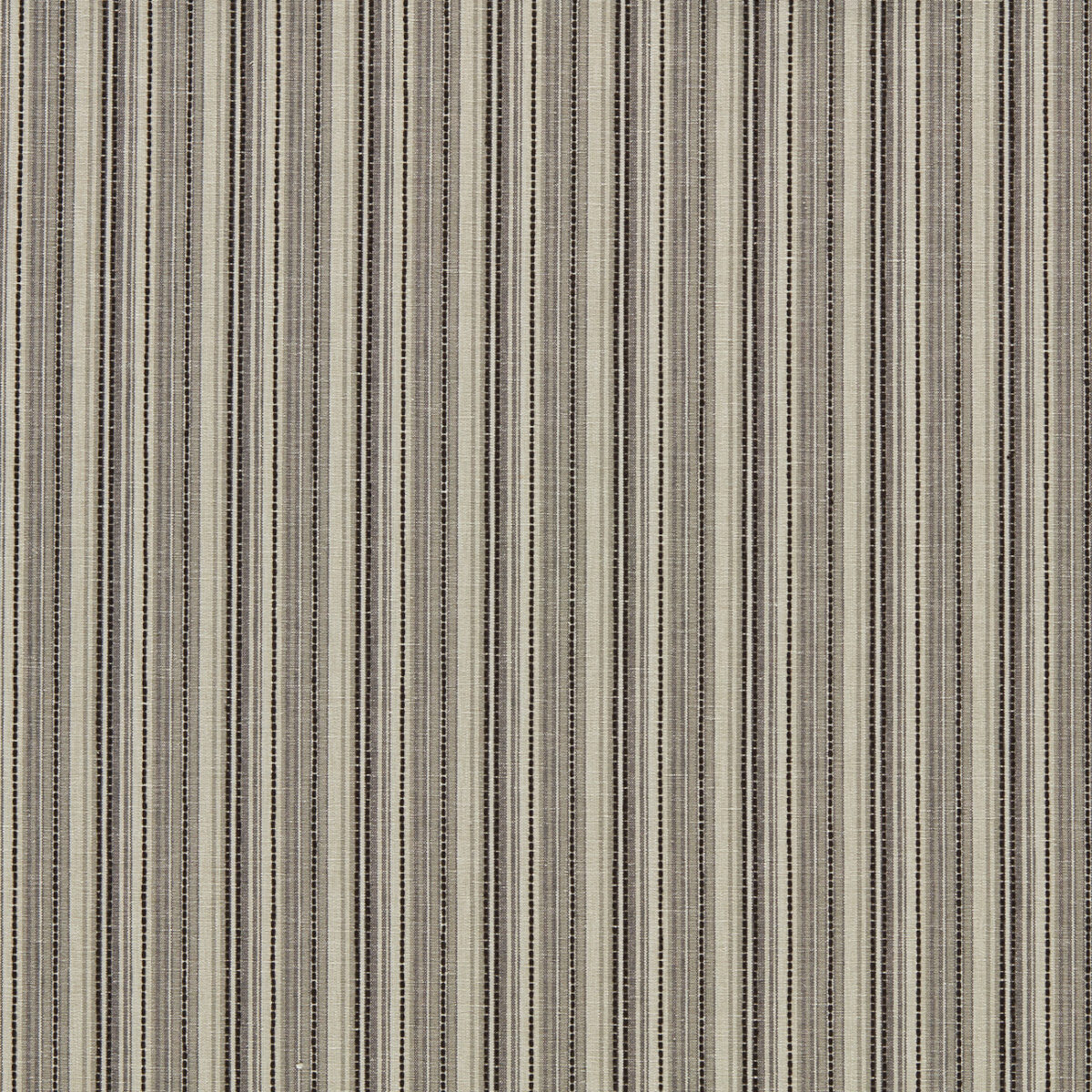 black-grey striped woven fabric from Clarke & Clarke