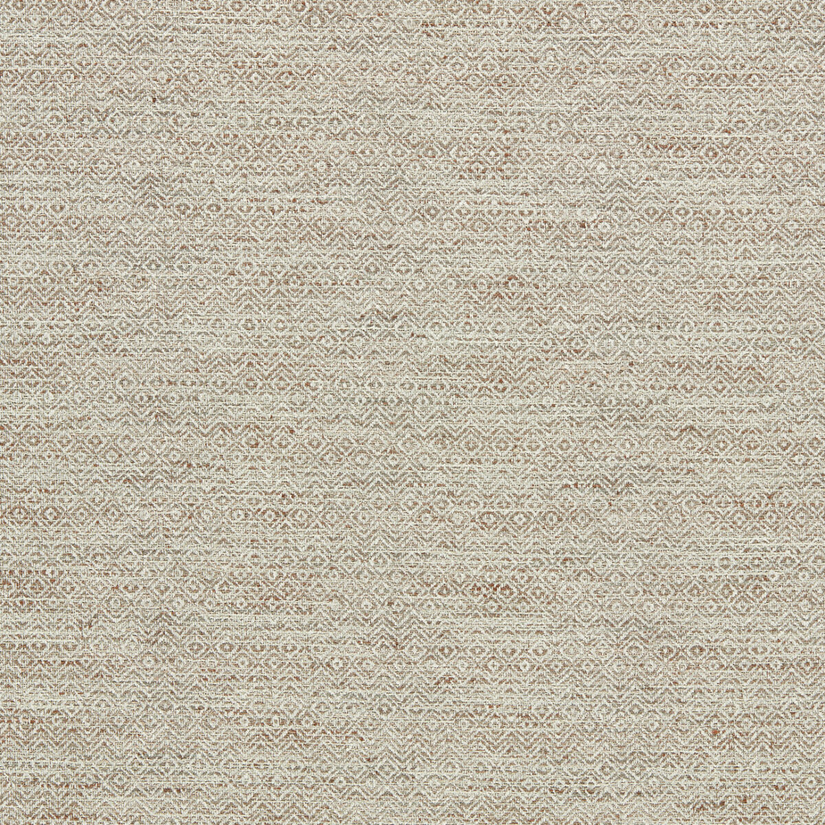 Aveiro Fabric - Pebble by neutral contemporary woven fabric from Clarke & Clarke
