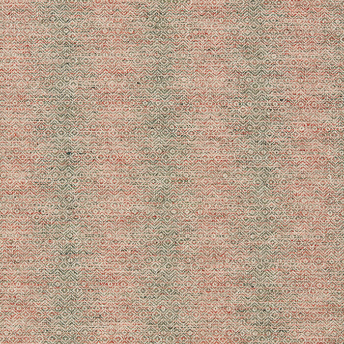Aveiro Fabric - Spice / Sage swatch