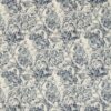 blue botanical printed fabric from Sanderson