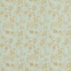blue botanical embroideried fabric from Sanderson