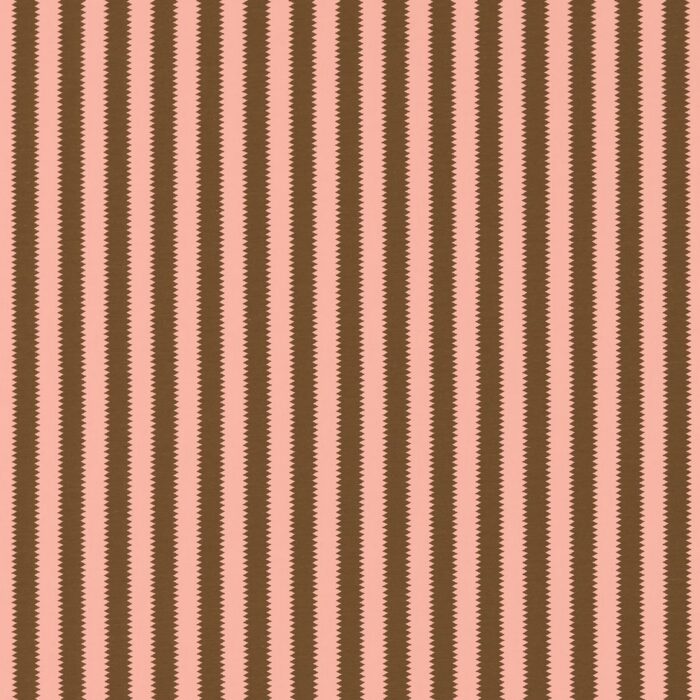 Regency Aperigon Fabric - Putty / Walnut swatch