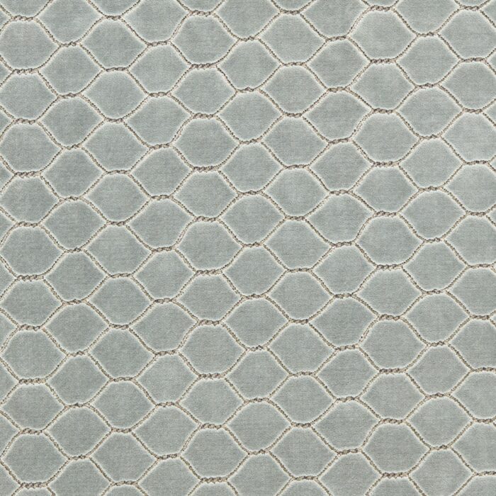 Faraday Velvet Fabric - Porcelain swatch
