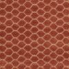 orange spotted velvet-chenille fabric from Sanderson