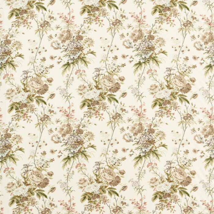 Lakeland Paradis Fabric - Walnut swatch