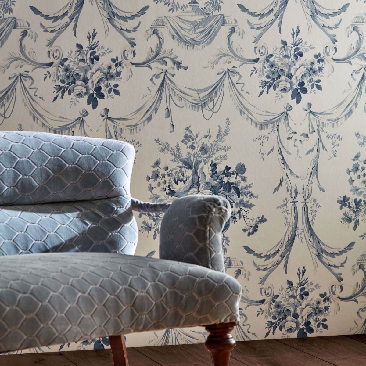 Faraday Velvet Fabric - Carmine by Faraday Velvet Fabric - Carmine from
