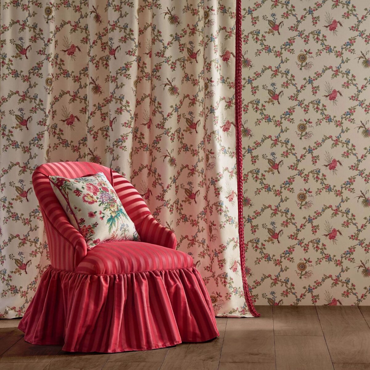 Lakeland Paradis Fabric - Walnut by Lakeland Paradis Fabric - Walnut from
