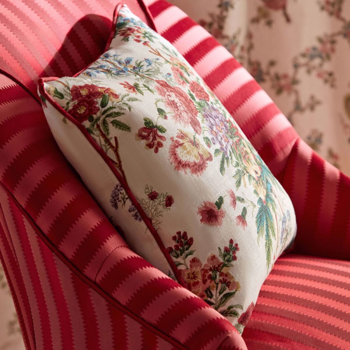 Lakeland Paradis Fabric - Walnut by Lakeland Paradis Fabric - Walnut from
