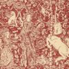 red animal wallpaper from sanderson