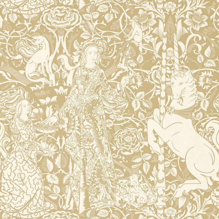 Aurelia's Grail Wallpaper - Bone / Alabaster swatch