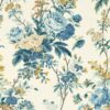 multicolour botanical wallpaper from sanderson