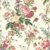 multicolour botanical wallpaper from sanderson
