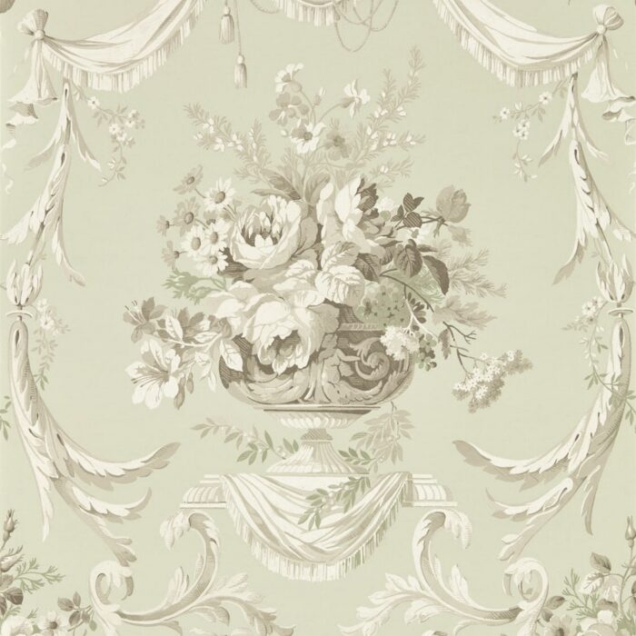 Andromeda's Cup Wallpaper - Celadon swatch